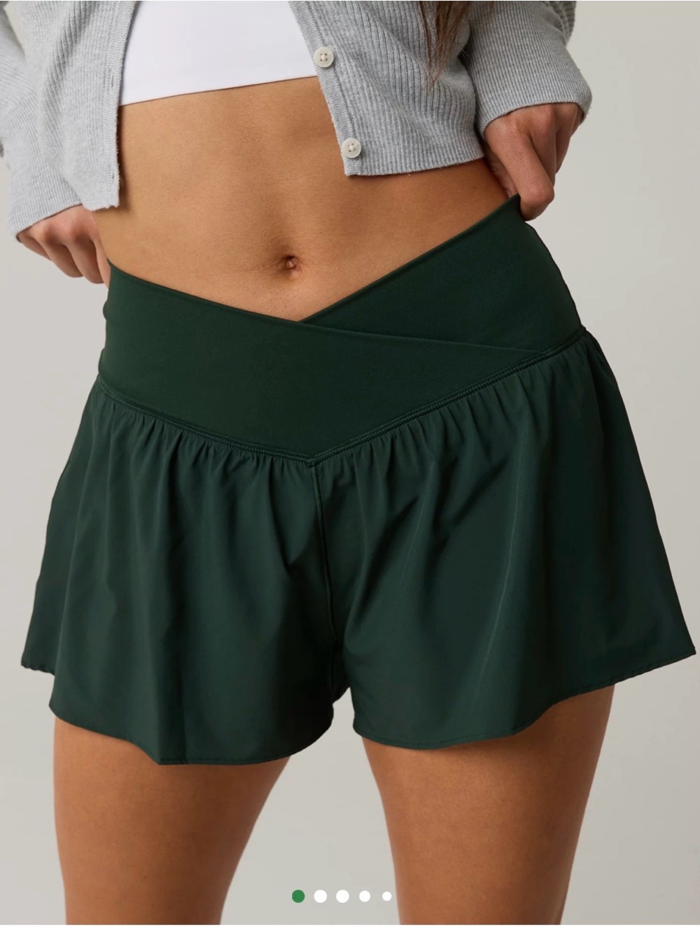 Offline by aerie real me crossover flowy shorts